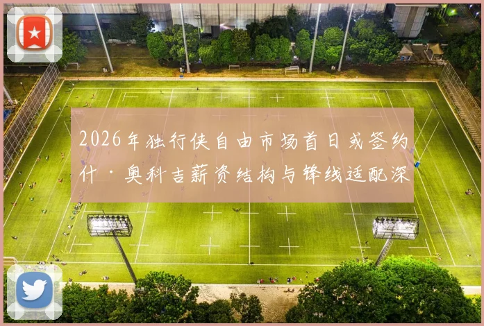 2026年独行侠自由市场首日或签约什·奥科吉薪资结构与锋线适配深度解析